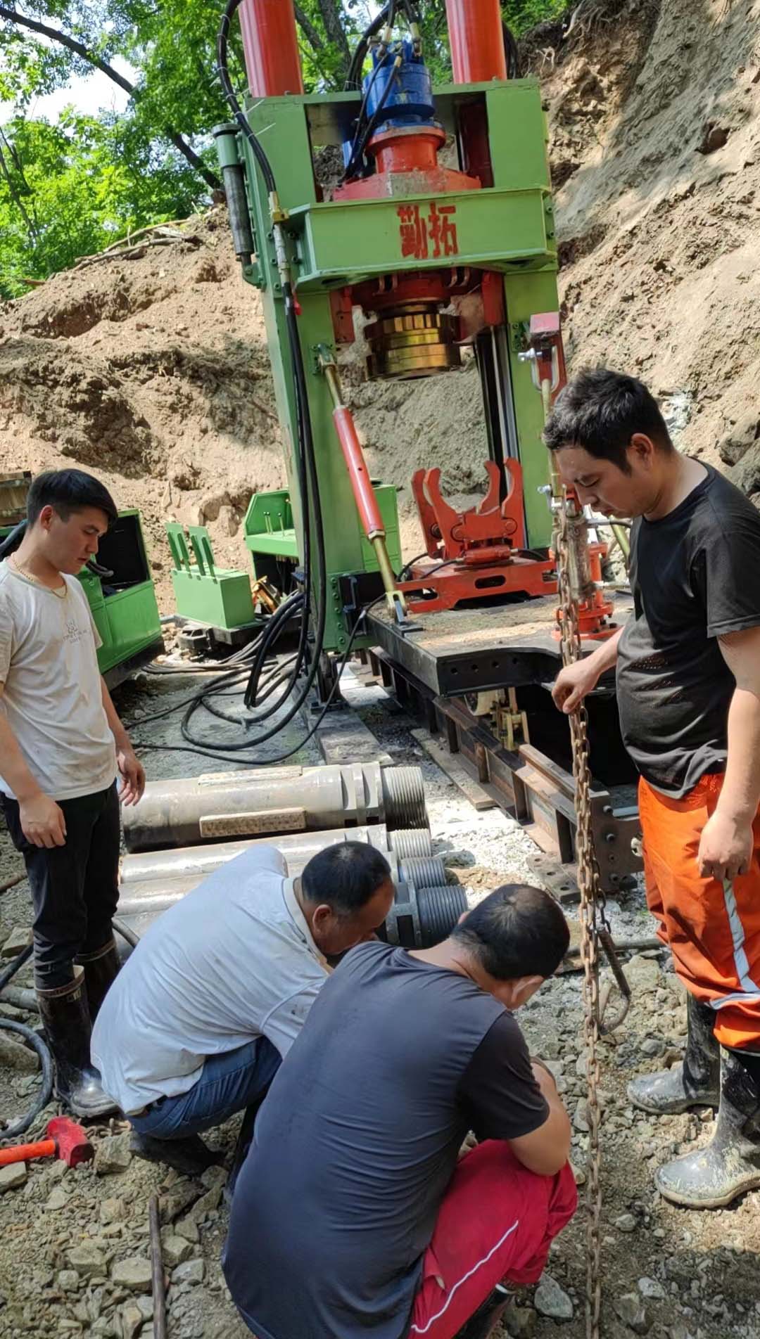 反井钻机施工